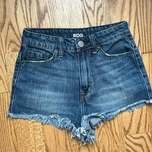 Urban Outfitters BDG Super High Rise Cheeky Jean Shorts